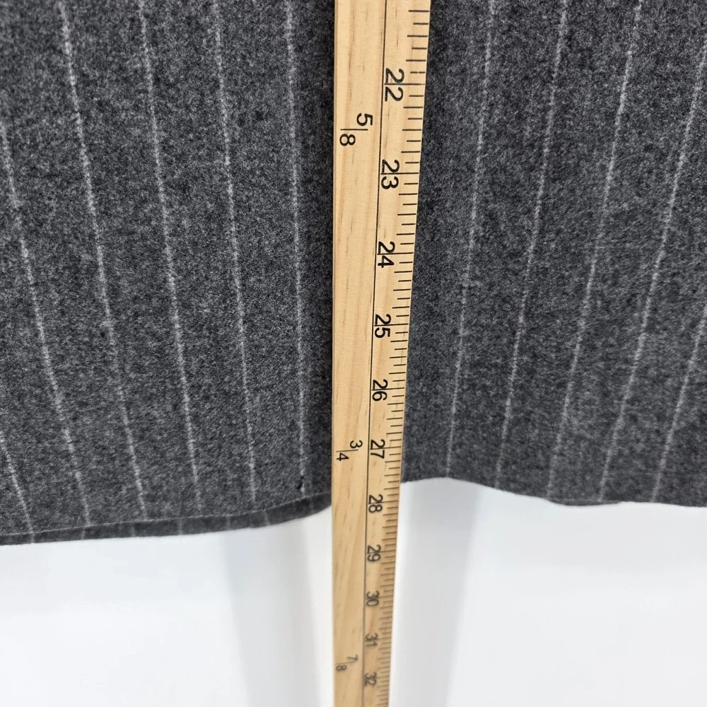 suitsupply Lazio wool blazer gray Chalk striped men M/L tailored drapers